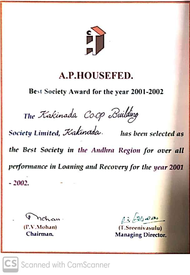 AP HOUSEFED best society certificate